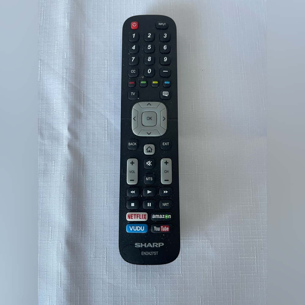 Sharp Genuine EN2A27ST Smart TV Remote Tested and Working